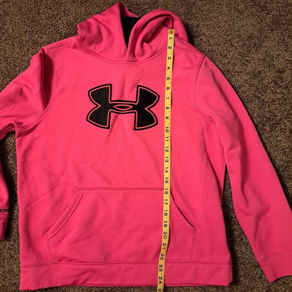 Under Armour Loose Fit Storm Logo Hooded Sweatshirt - Picture 6 of 6